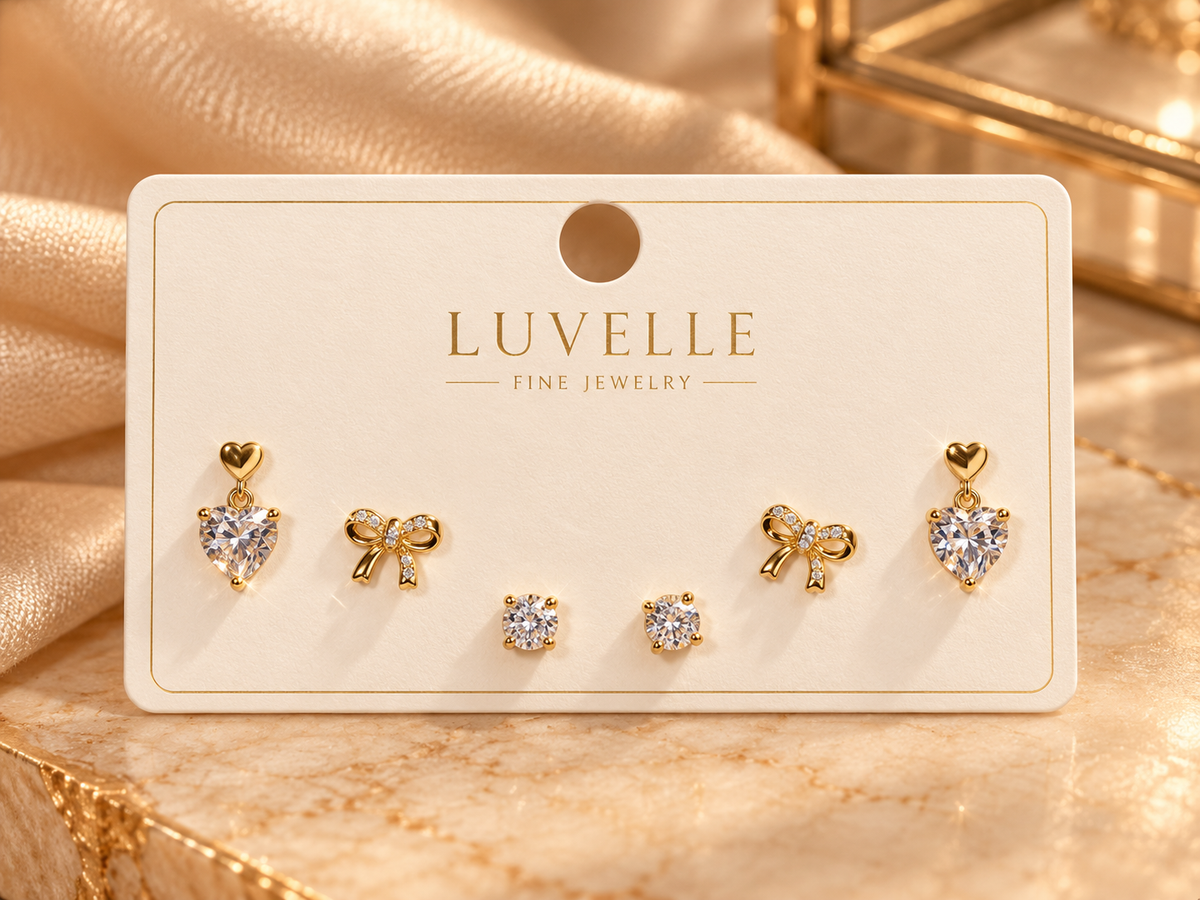 Pack of 3 Earrings