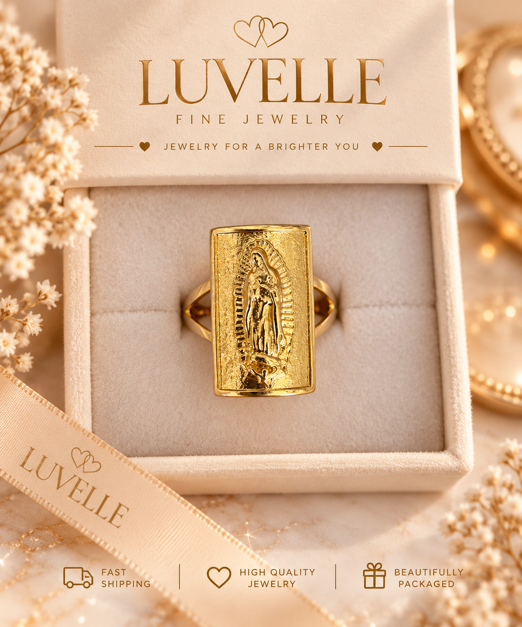 Virgen De Guadalupe Rings