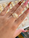 Heart Nugget Ring