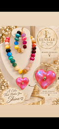 Beaded Heart Set